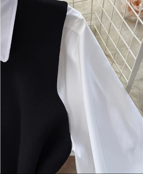 Chaleco largo elegante para mujer FAN FLO